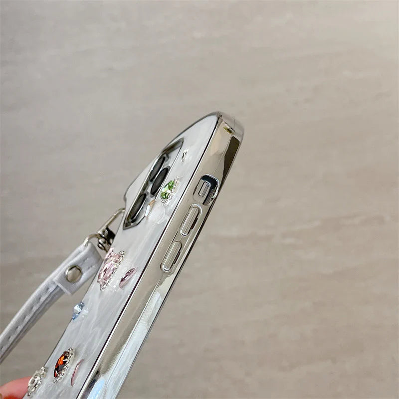 Cosmic Crystal Glitter iPhone Case
