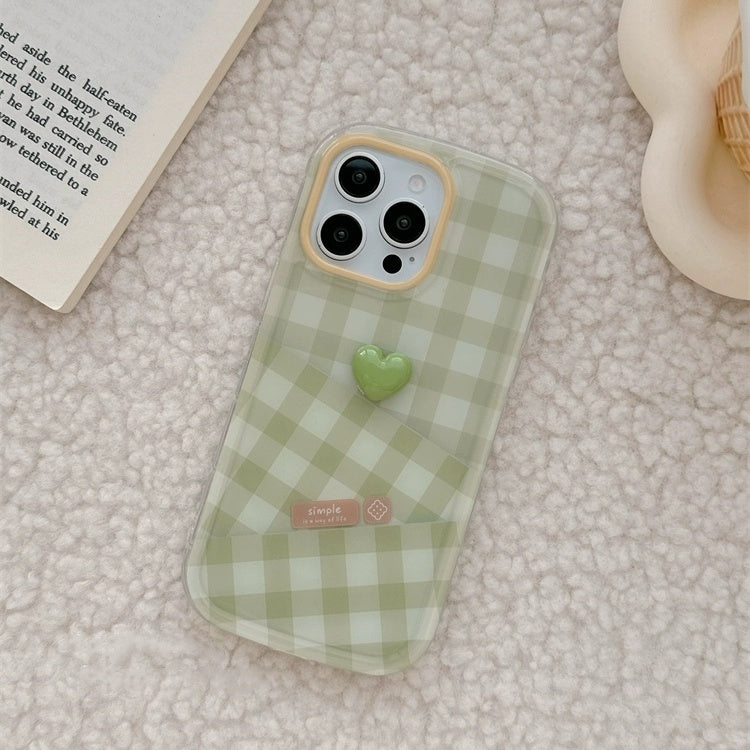 Minimalist 3D Heart iPhone Case