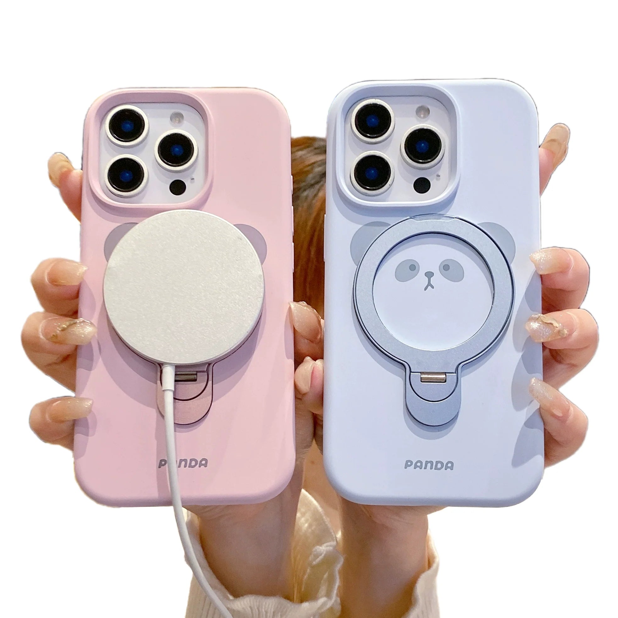 Cute Panda Magnetic iPhone Case
