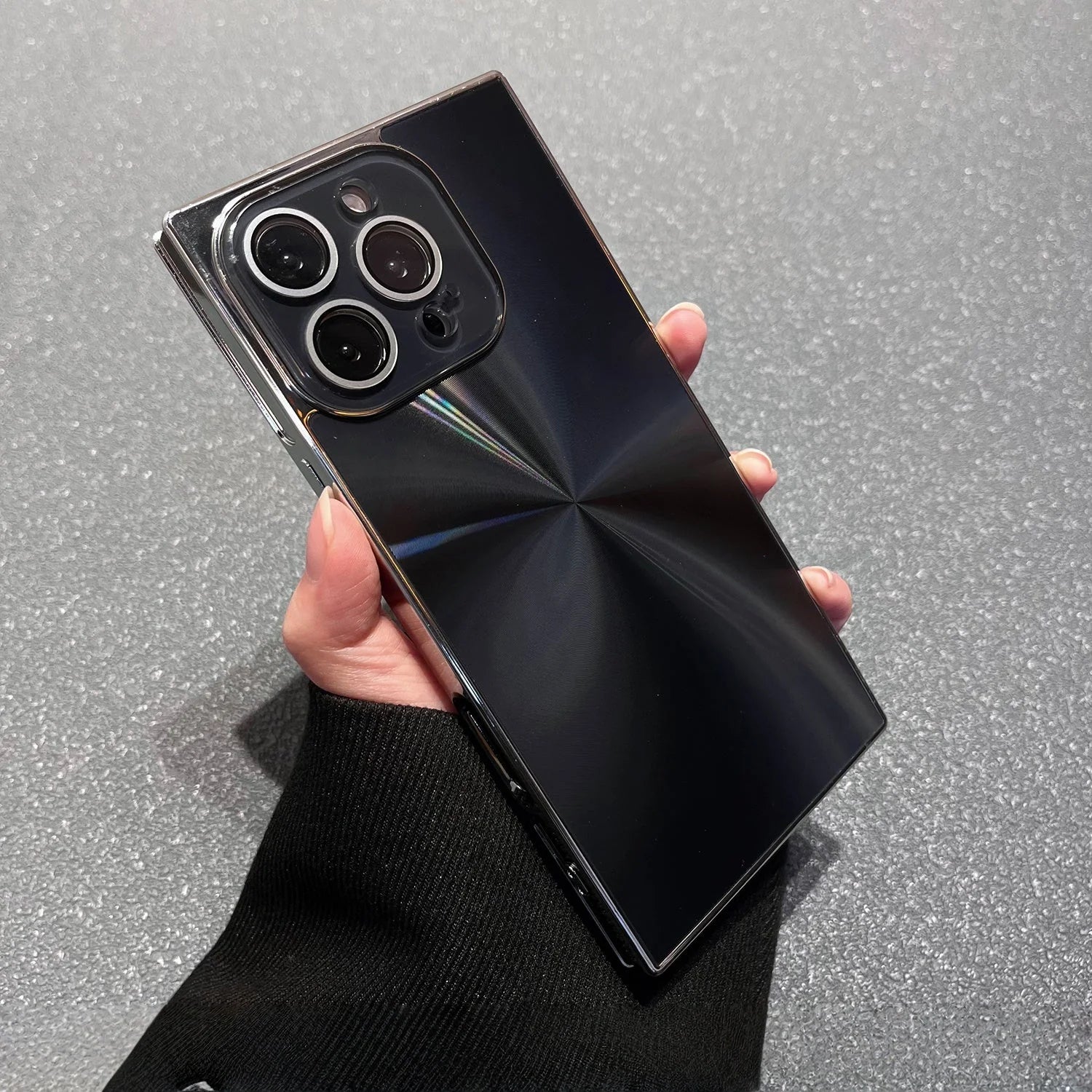 Square Aurora Shine iPhone Case