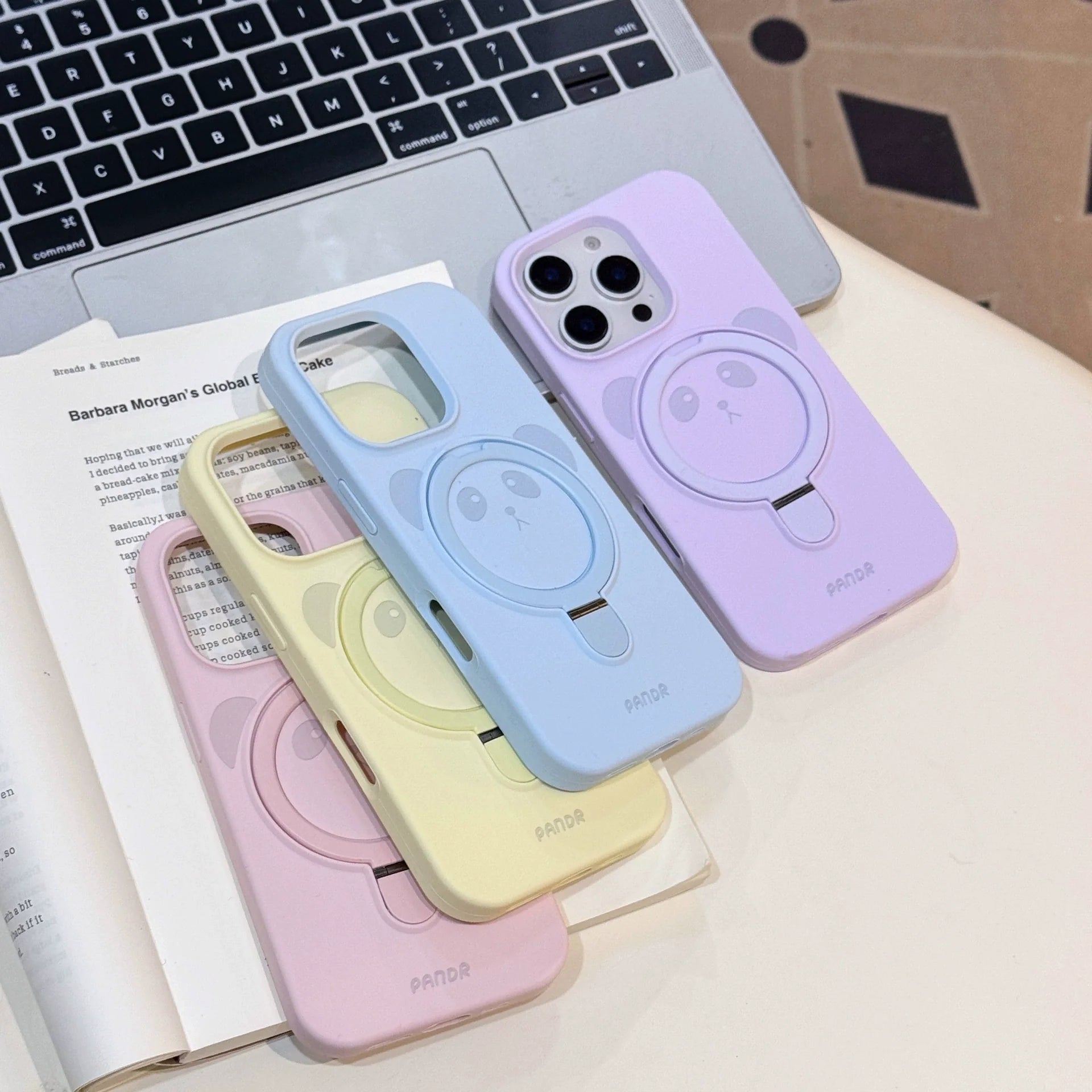 Cute Panda Magnetic iPhone Case