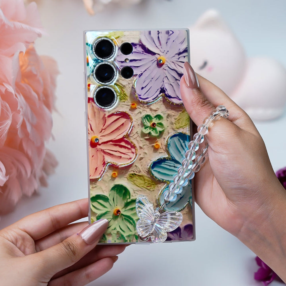 Spring Charm Sling Shield Case