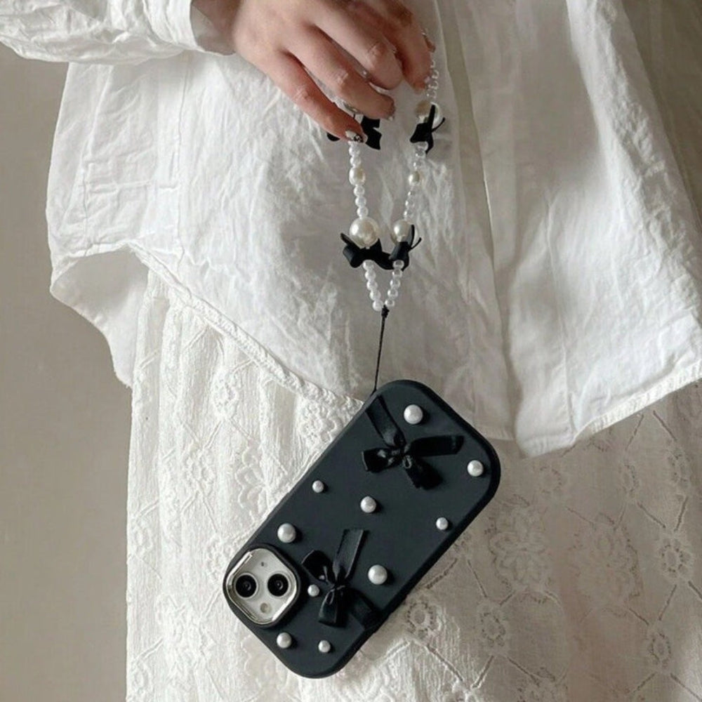 Pearl Elegance Bow Case