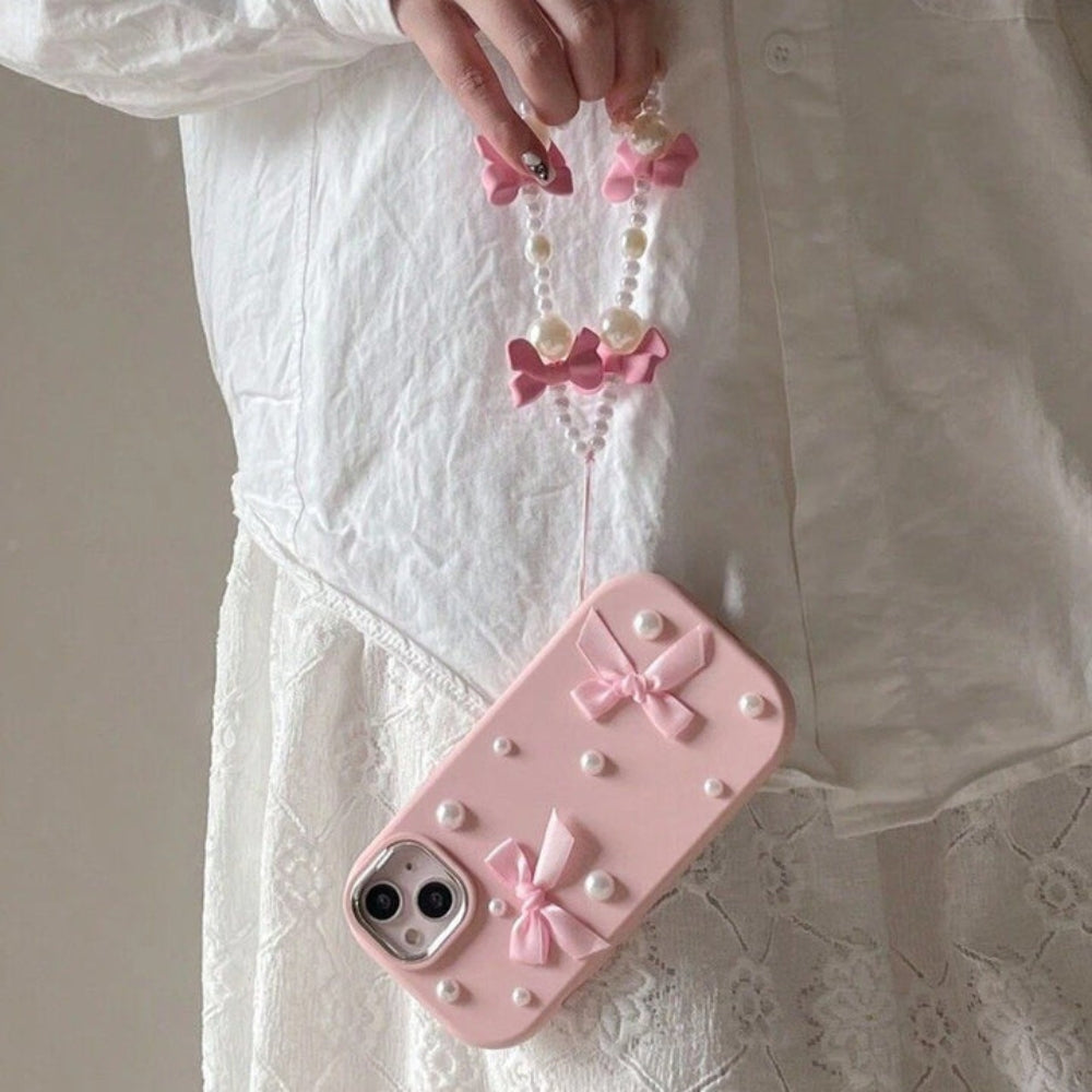 Pearl Elegance Bow Case