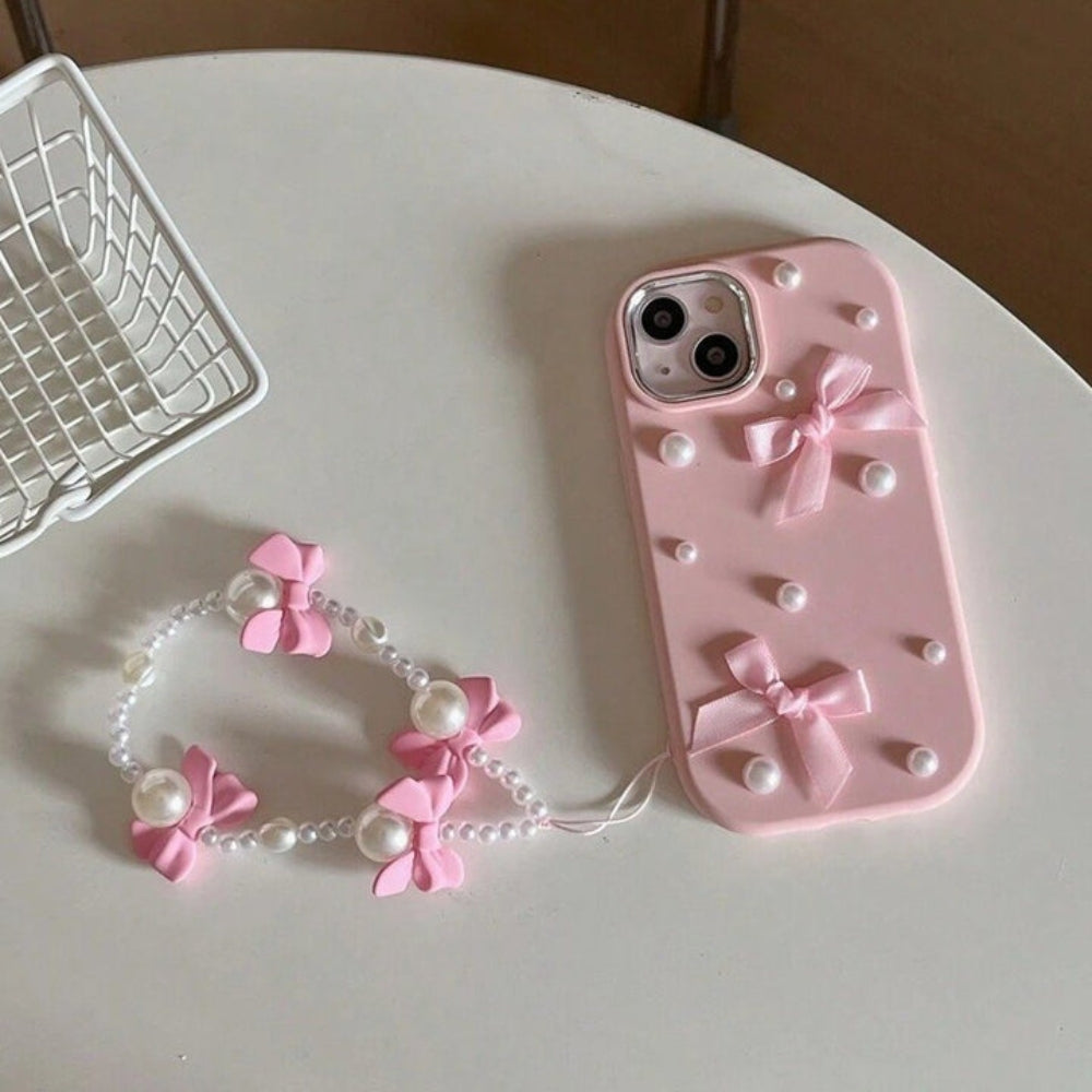 Pearl Elegance Bow Case