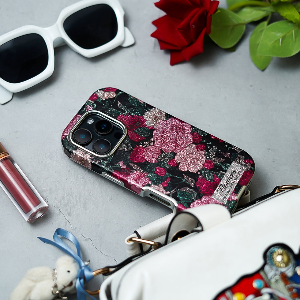 Petal Spark Rose Shield Case
