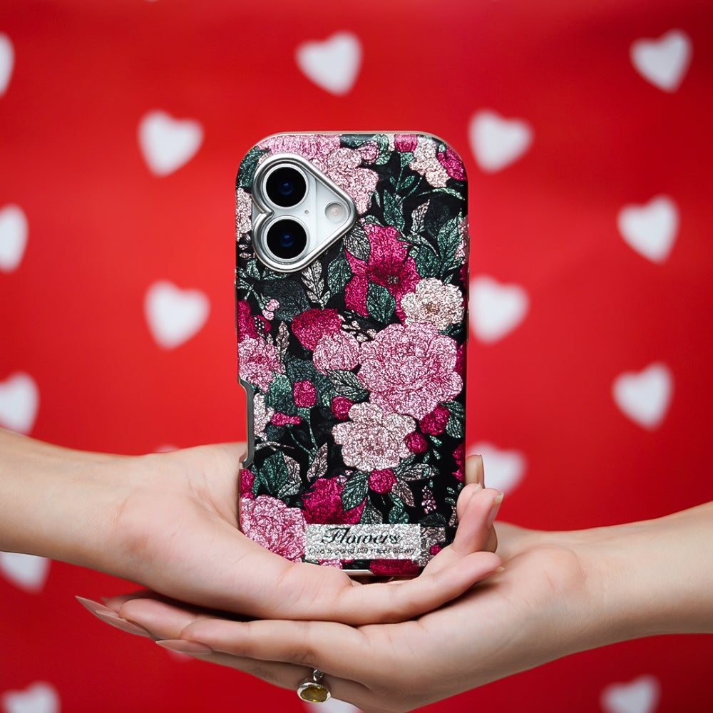 Petal Spark Rose Shield Case