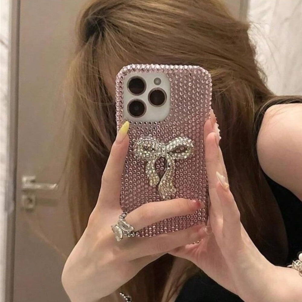 Crystal Charm Bow Case