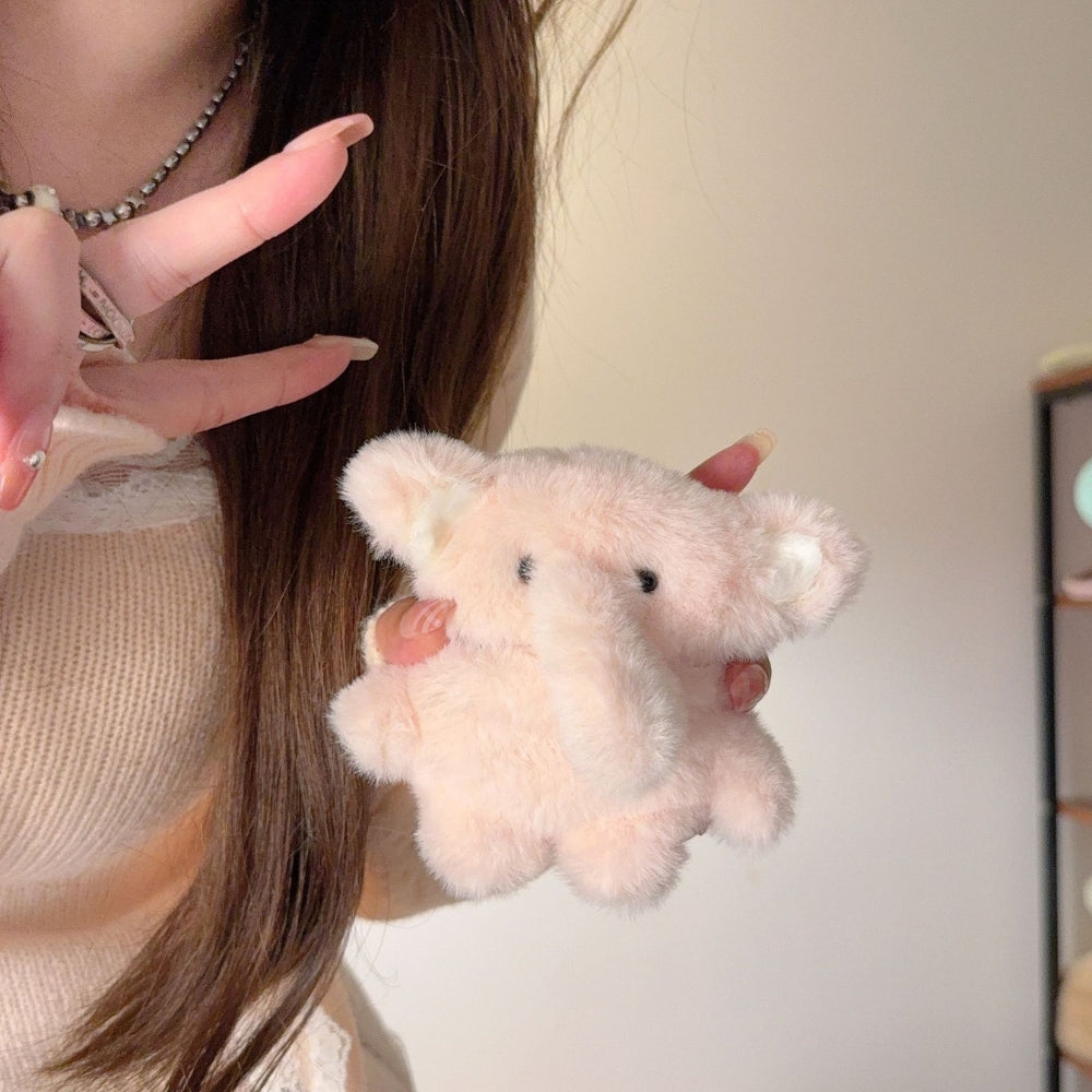 Plushie Elephant Hug AirPods Case