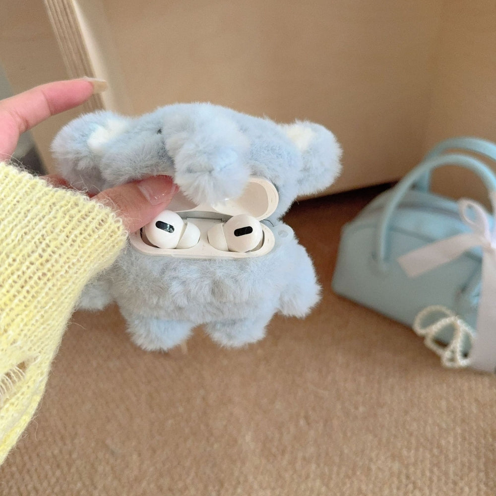 Plushie Elephant Hug AirPods Case