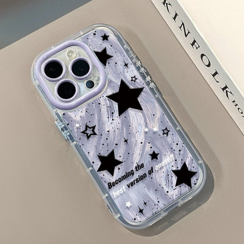 Cosmic Twinkle Yarn‑Guard Phone Case
