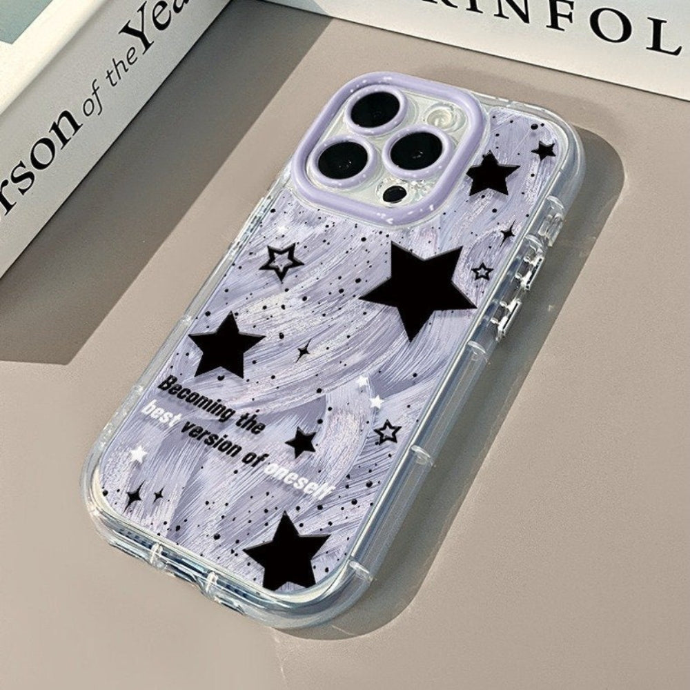 Cosmic Twinkle Yarn‑Guard Phone Case