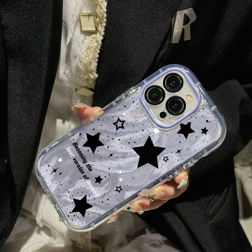 Cosmic Twinkle Yarn‑Guard Phone Case