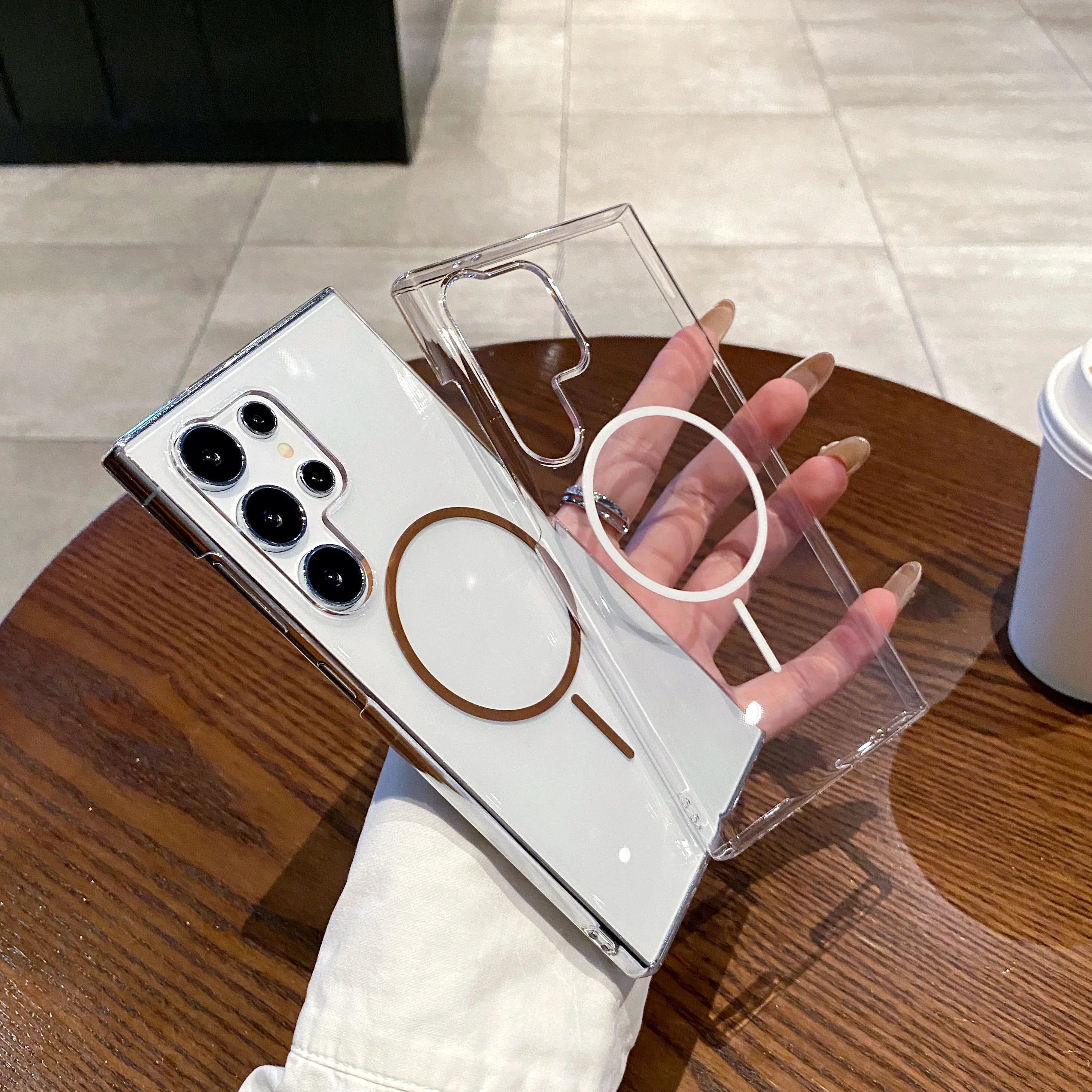 Samsung MagSafe Anti-Impact Transparent Case