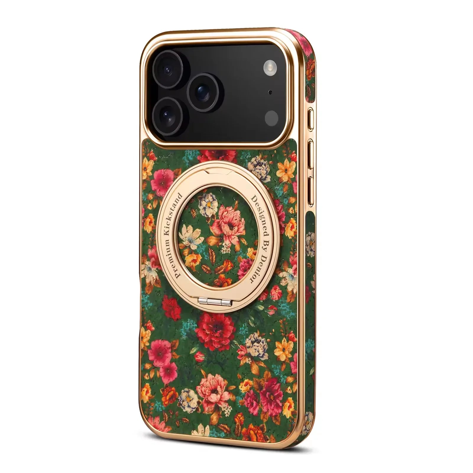 Floral Fabric MagSafe iPhone Case