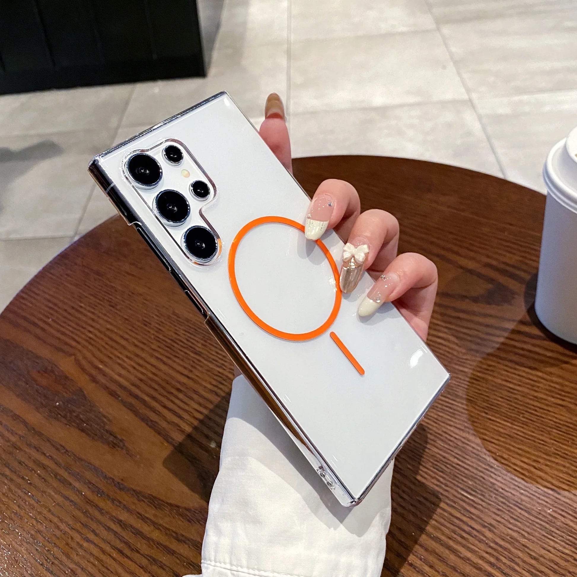 Samsung MagSafe Anti-Impact Transparent Case