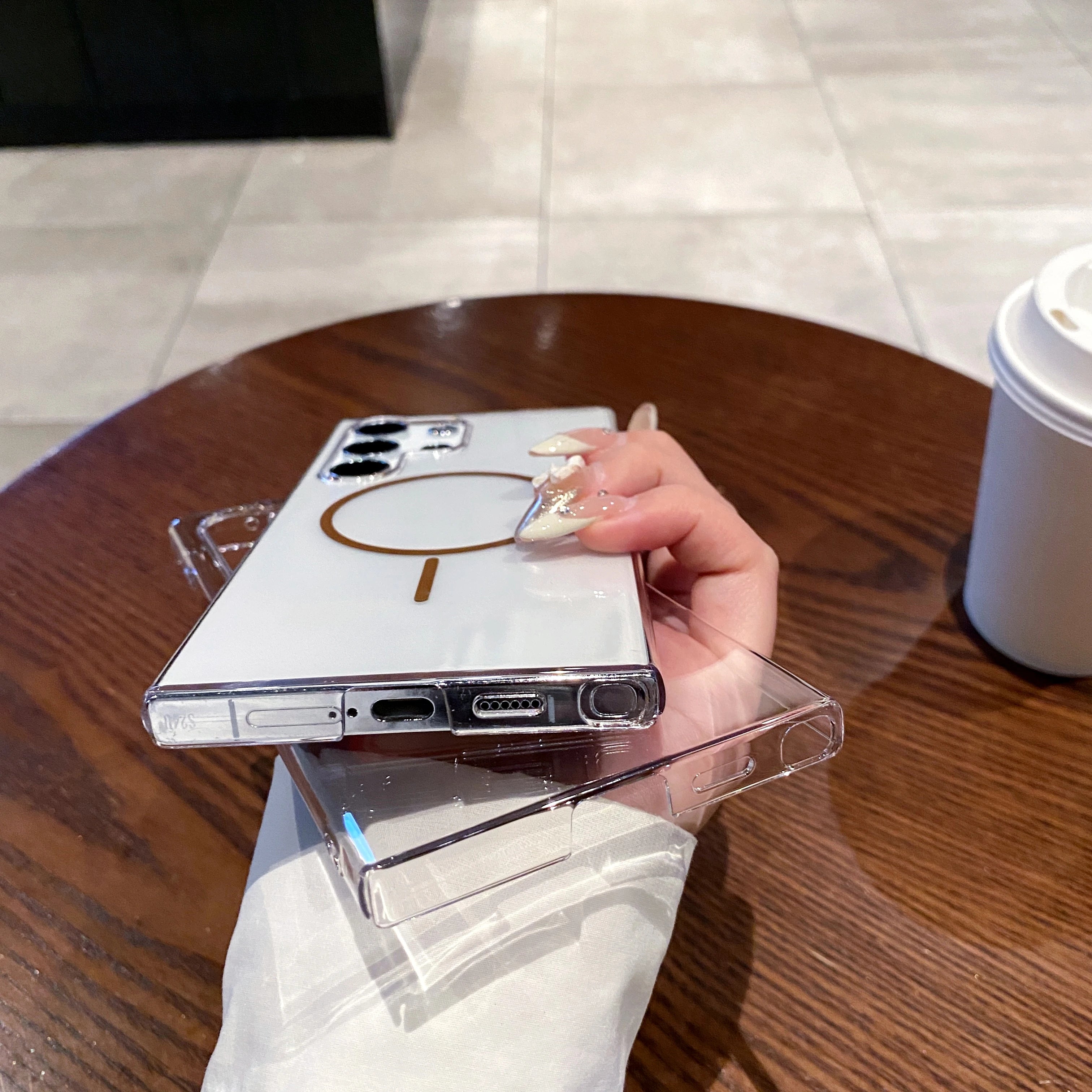 Samsung MagSafe Anti-Impact Transparent Case