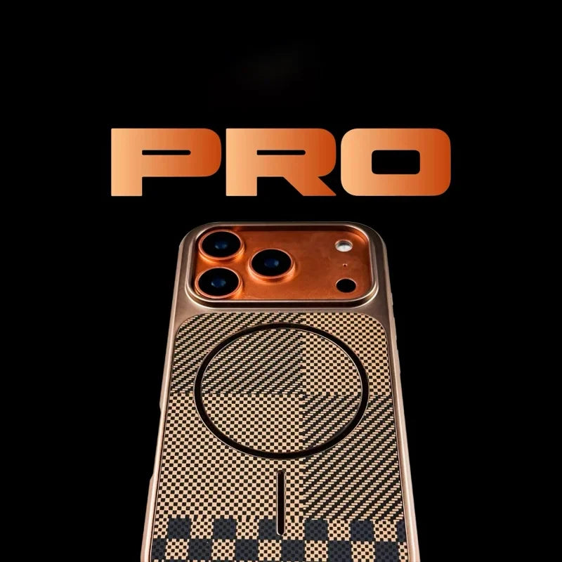 Carbon Vintage MagSafe iPhone Case