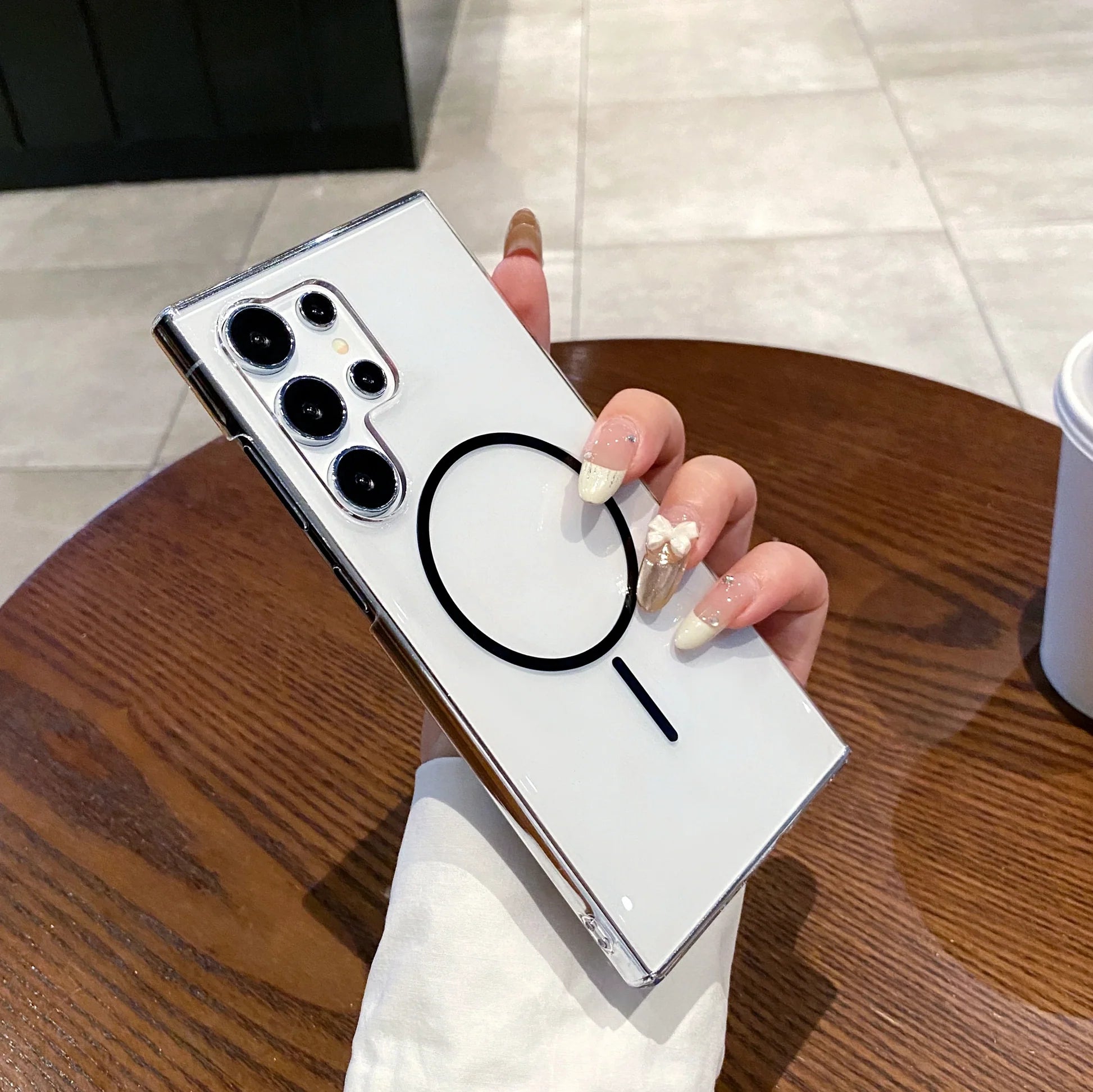 Samsung MagSafe Anti-Impact Transparent Case