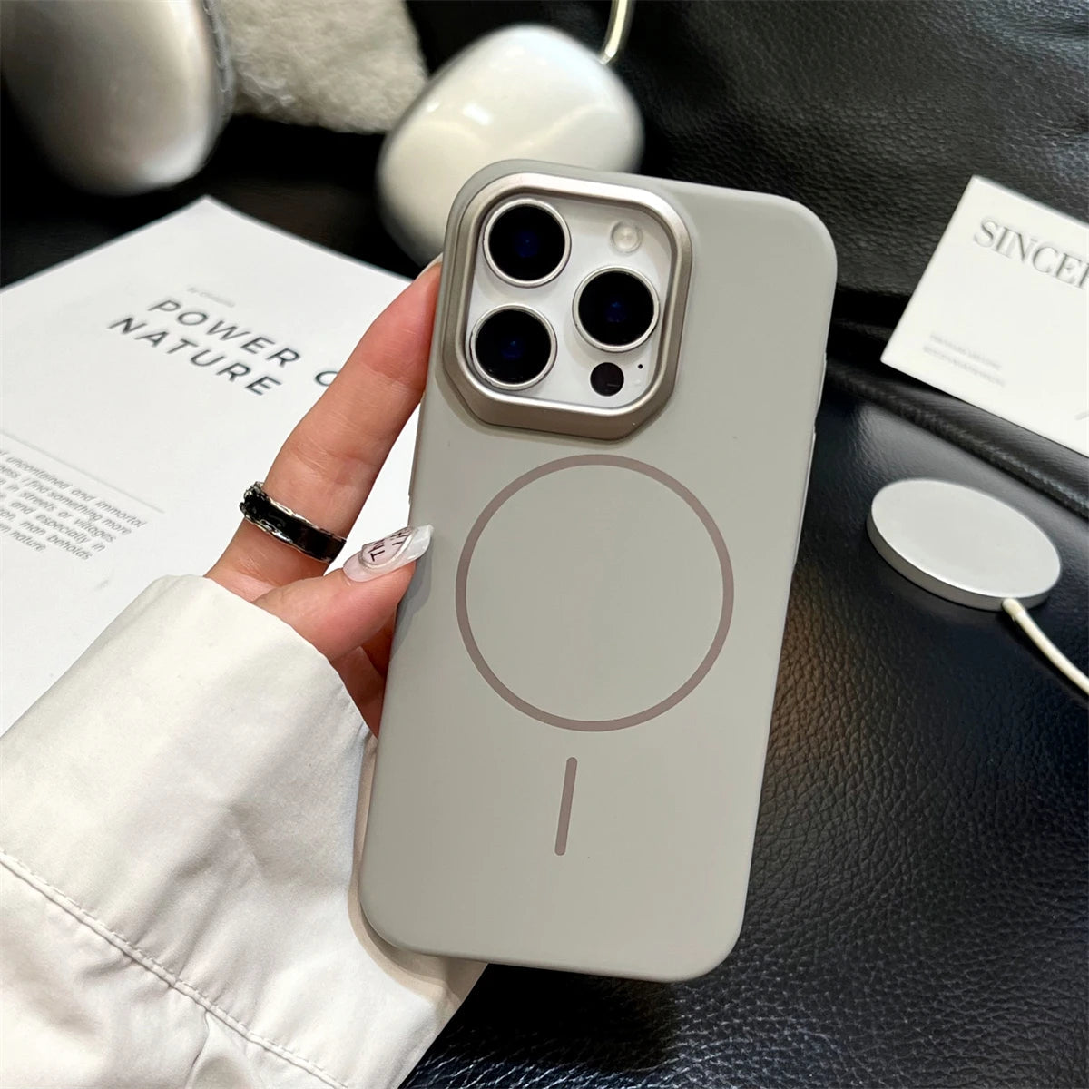 Stealth Shield Matte Metal Lens Case