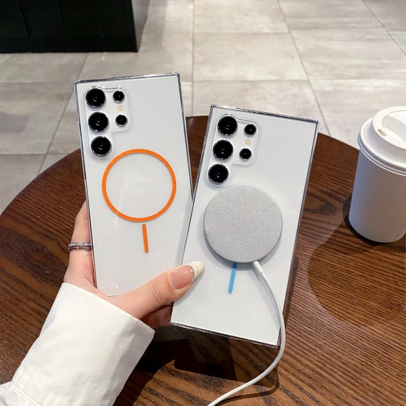 Samsung MagSafe Anti-Impact Transparent Case