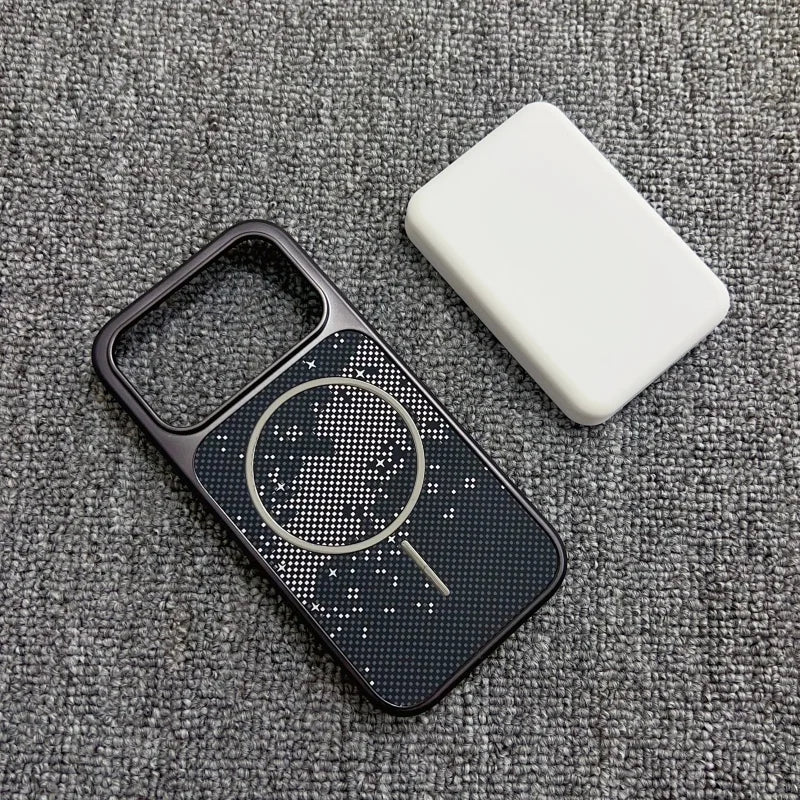 Carbon Vintage MagSafe iPhone Case