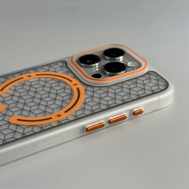GeoGrid 3D MagSafe iPhone Case