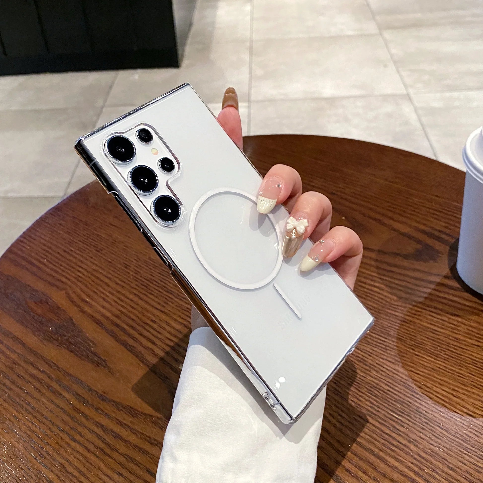 Samsung MagSafe Anti-Impact Transparent Case