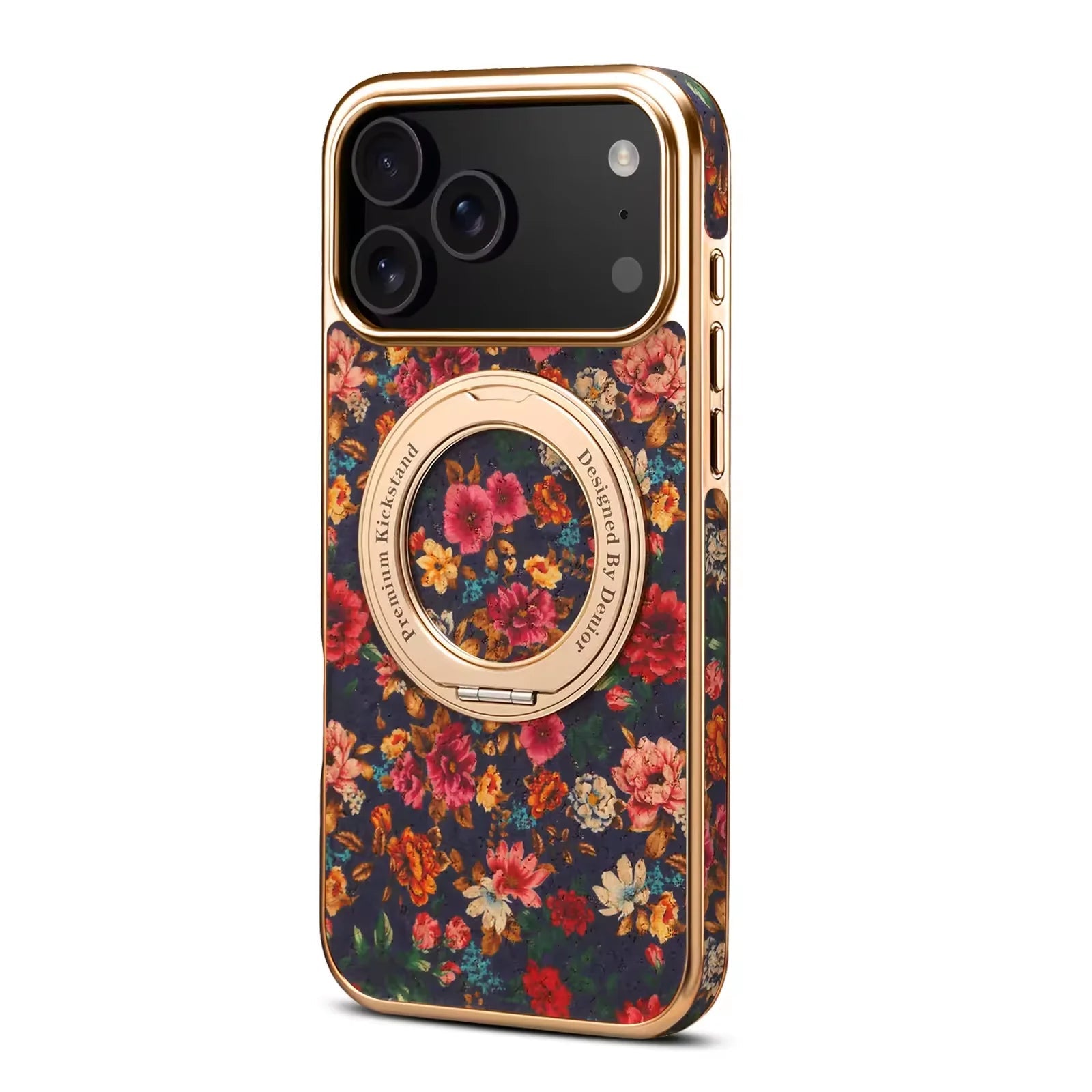 Floral Fabric MagSafe iPhone Case