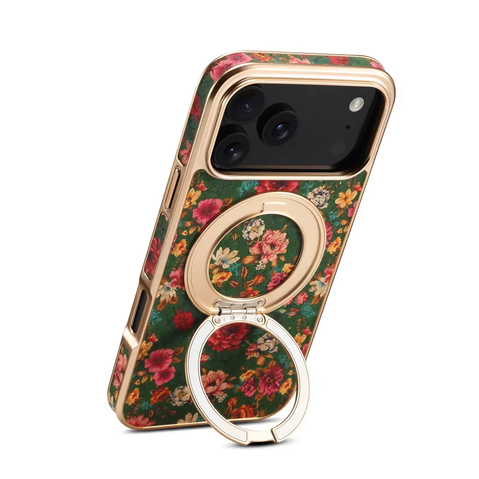Floral Fabric MagSafe iPhone Case
