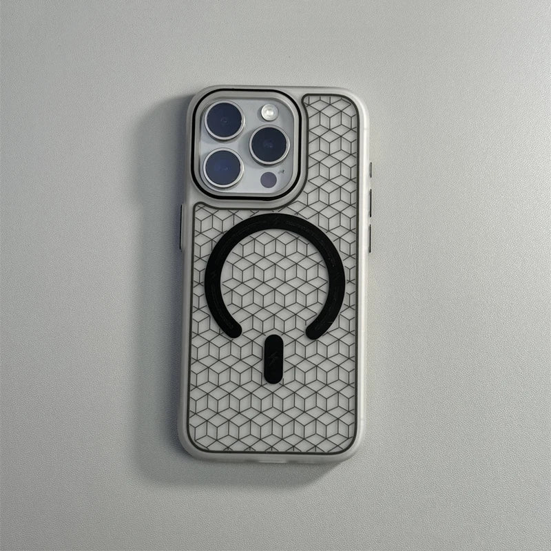 GeoGrid 3D MagSafe iPhone Case