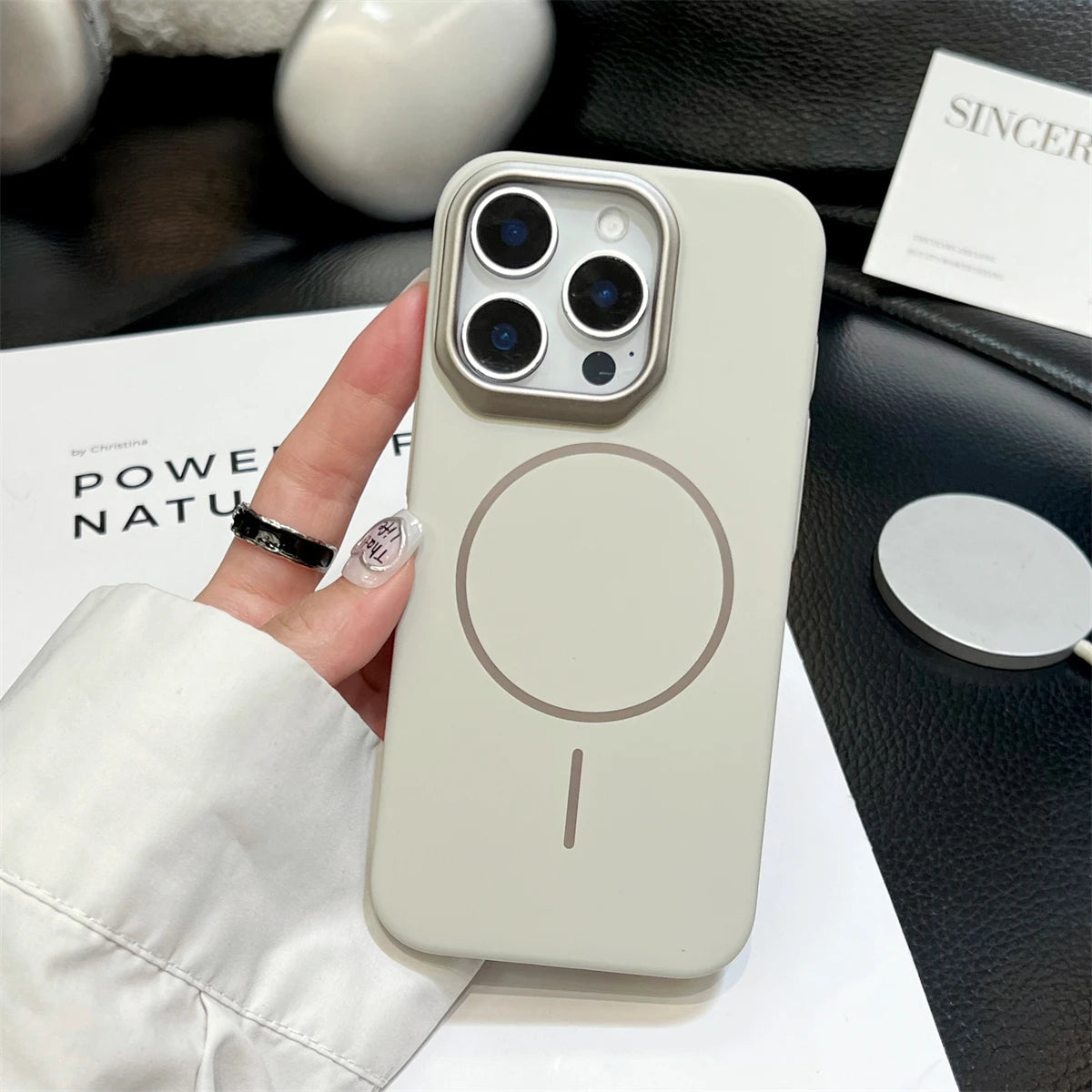 Stealth Shield Matte Metal Lens Case