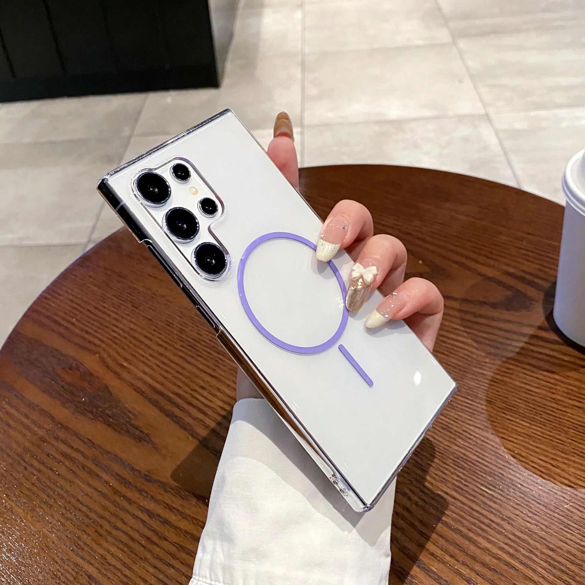 Samsung MagSafe Anti-Impact Transparent Case