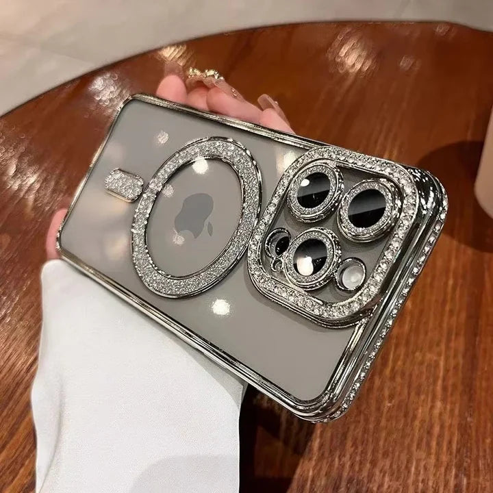 Bling Chrome Crystal Case