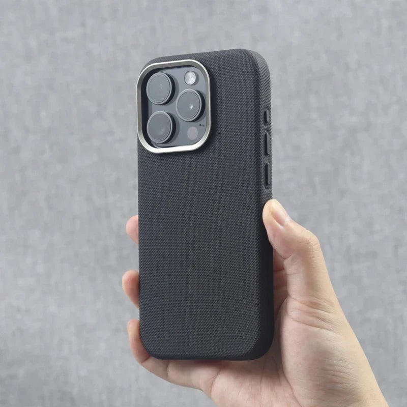Embossed Classic Leather MagSafe iPhone Case