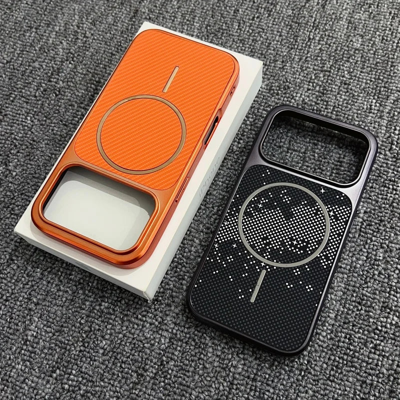 Carbon Vintage MagSafe iPhone Case