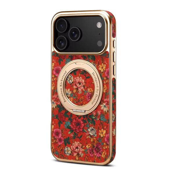 Floral Fabric MagSafe iPhone Case