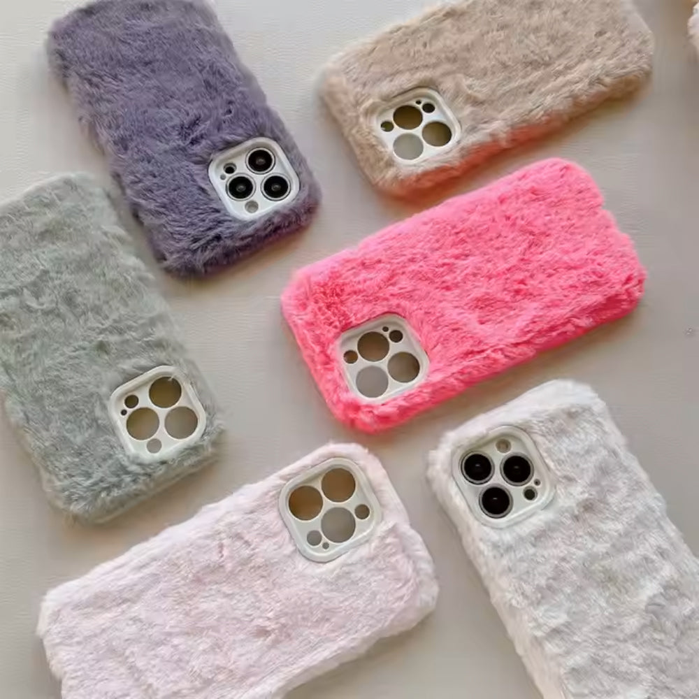 Fluffy Luxe Fur Phone Case