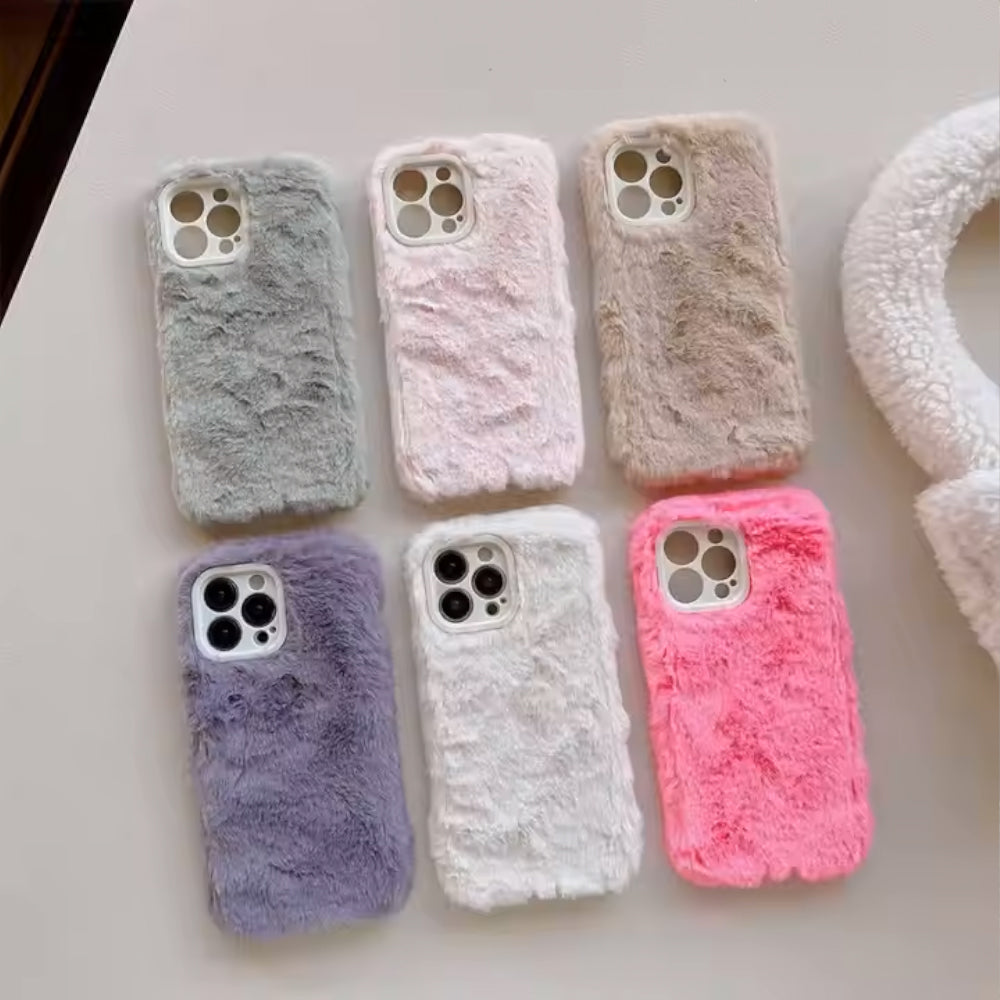 Fluffy Luxe Fur Phone Case