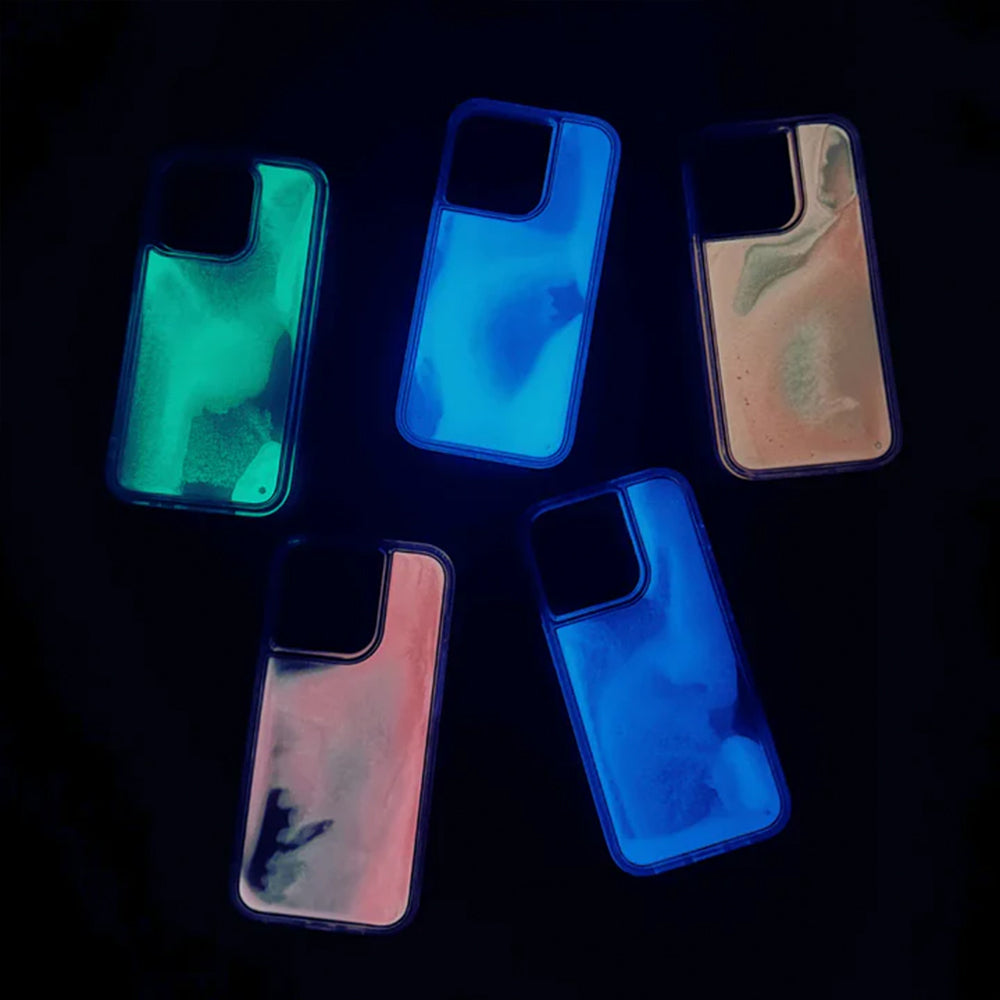 Liquid Glow Sand iPhone Case