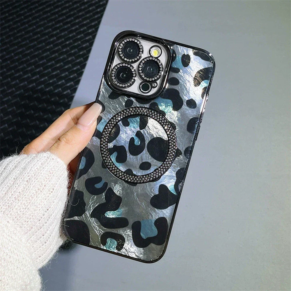 SparkRing Leopard iPhone Case