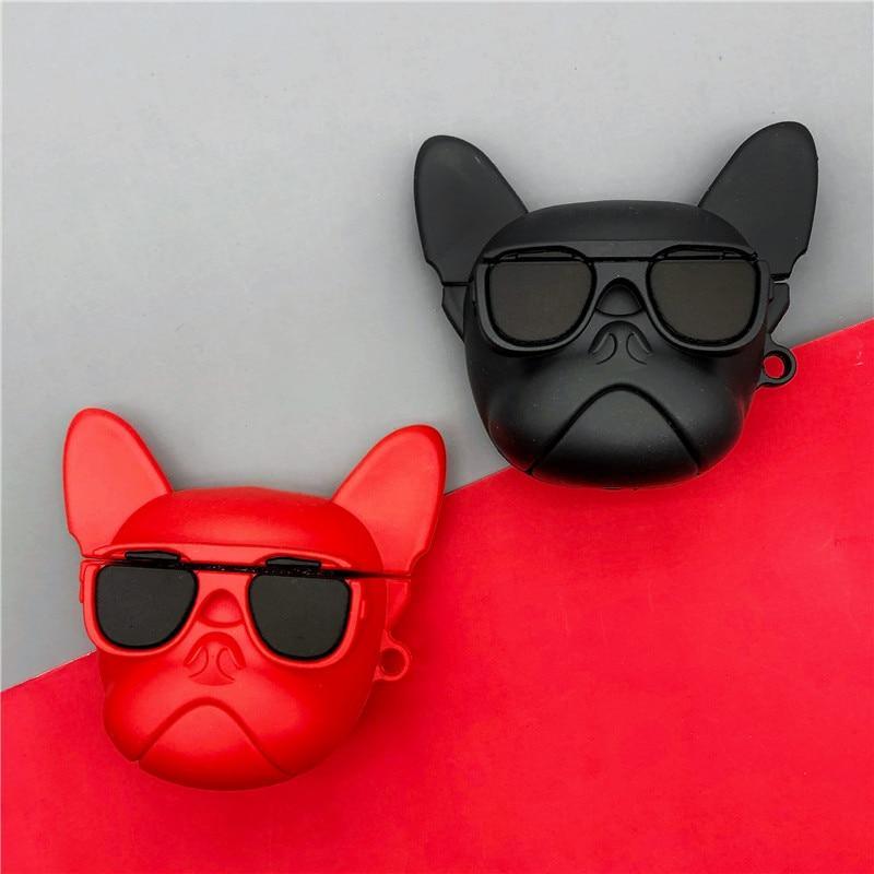 Bulldog Silicone AirPods Case