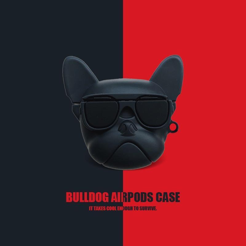 Bulldog Silicone AirPods Case