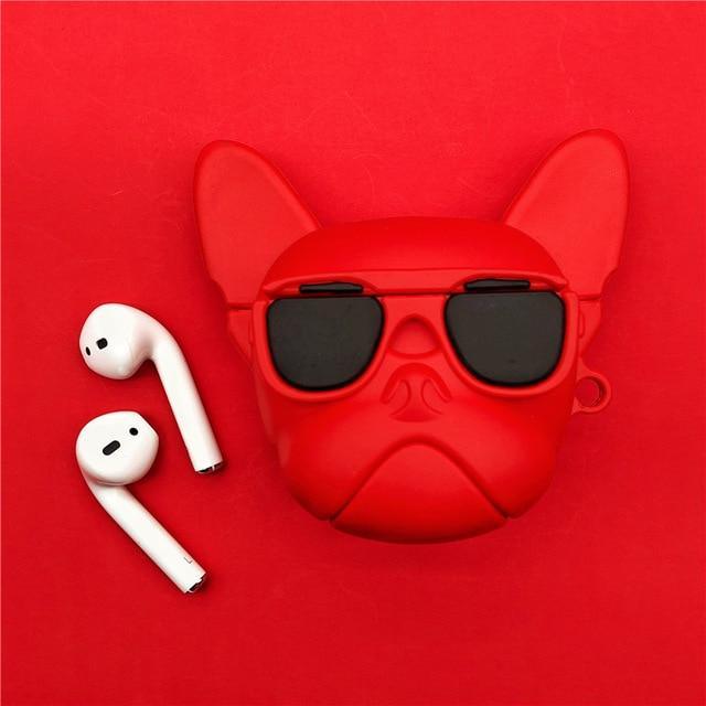 Bulldog Silicone AirPods Case