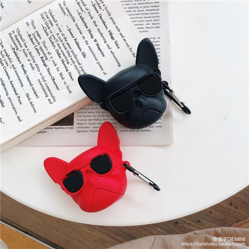 Bulldog Silicone AirPods Case