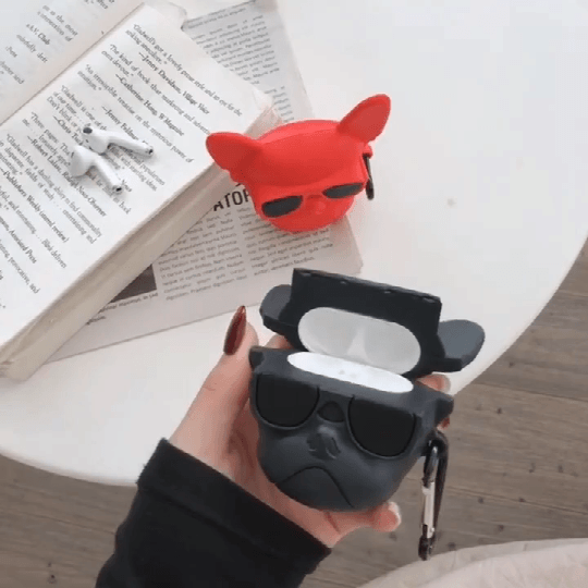 Bulldog Silicone AirPods Case