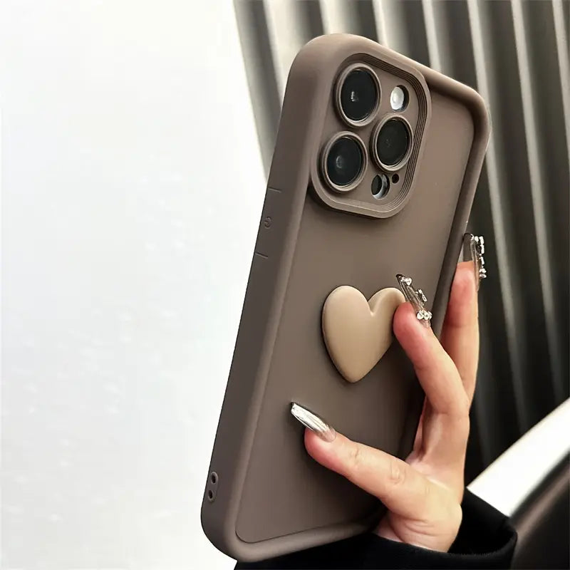 LoveCase 3D Silicone Heart Cover