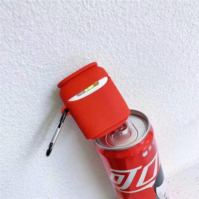 Coco-Cola Cane Silicone Airpods Case