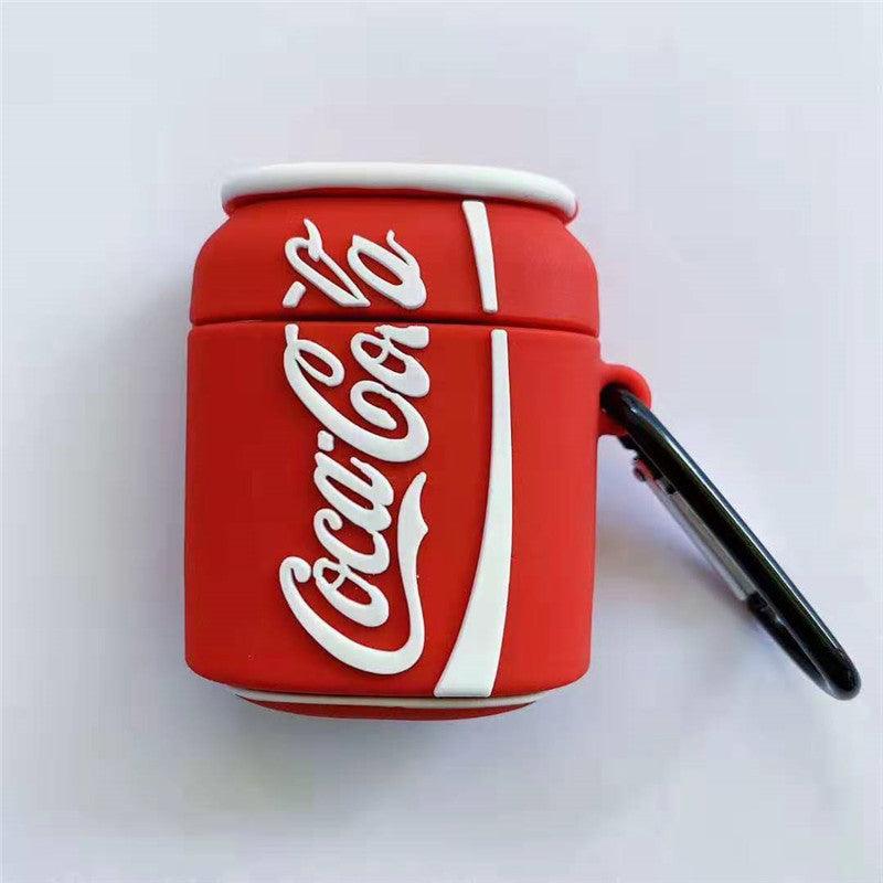 Coco-Cola Cane Silicone Airpods Case
