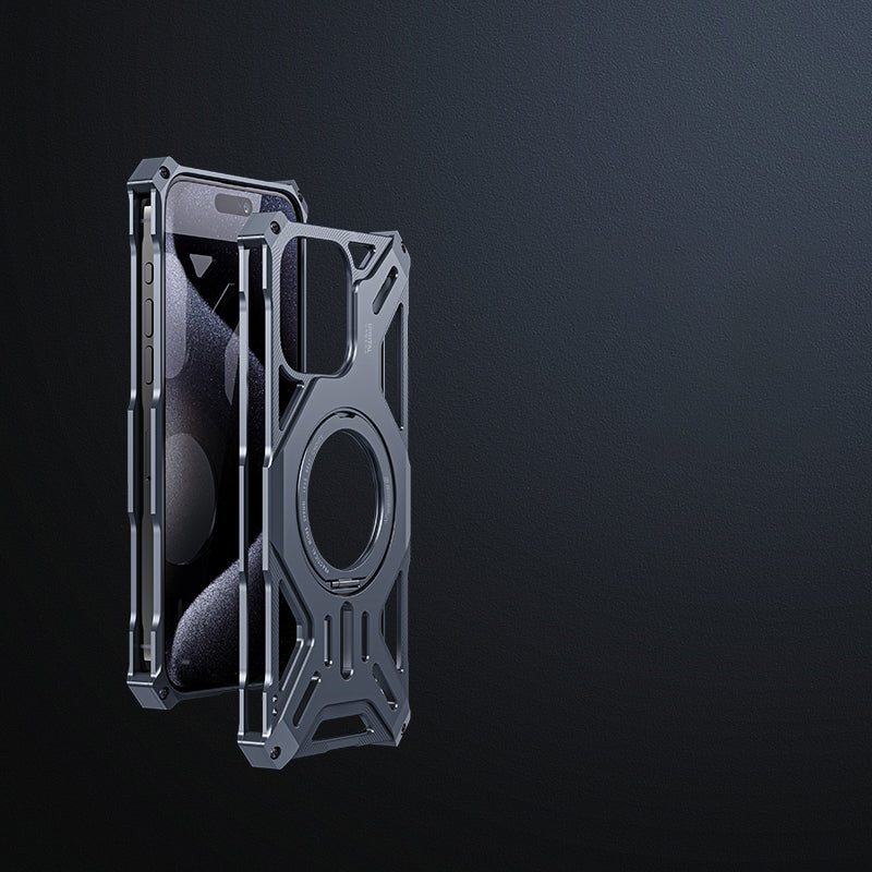 Luxury Hollow Aluminum iPhone Case